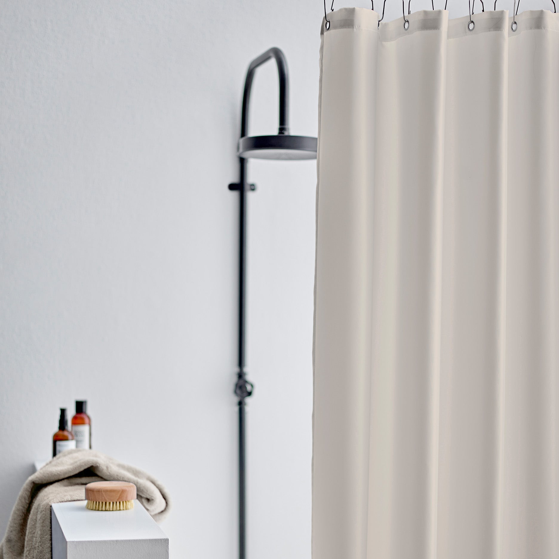 Comfort Duschvorhang 180x200 cm beige